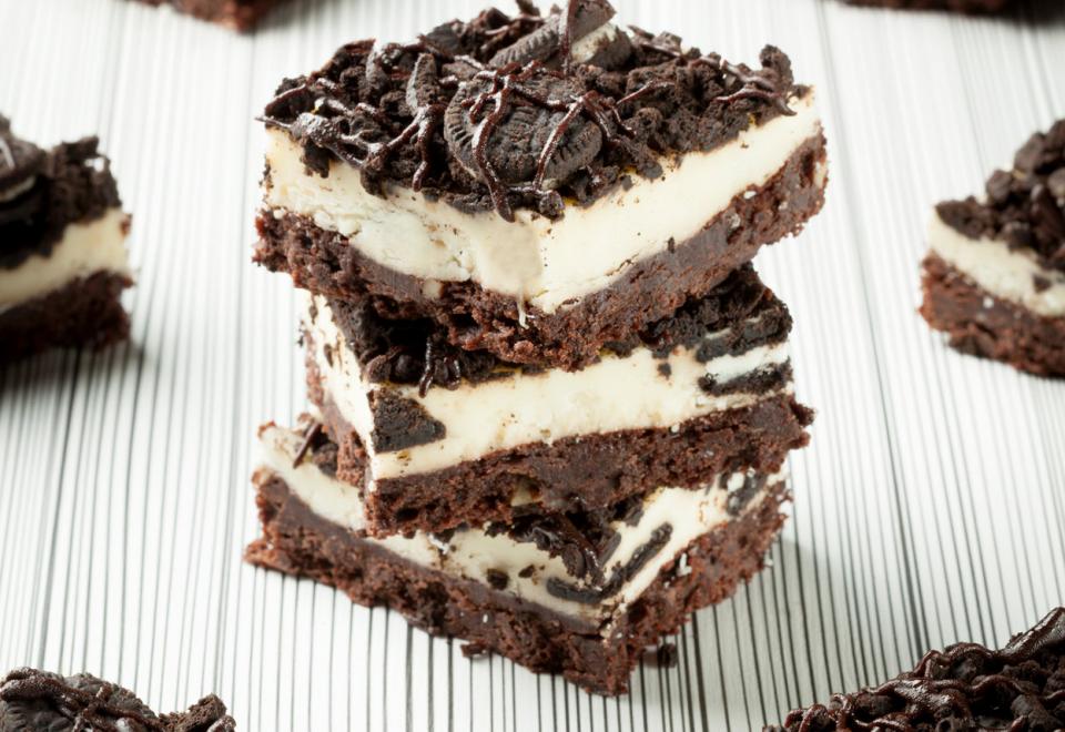 Oreo brownie cheesecake 