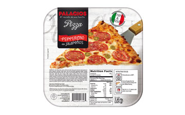 Pepperoni and Jalapeño Pizza
