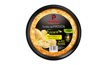 Fresh tortilla without onion 600 gr