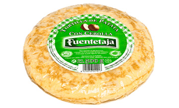 Tortilla pasteurised with onion