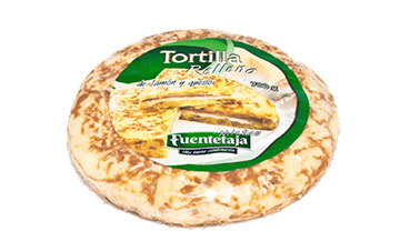 Tortilla pasteurised, filled