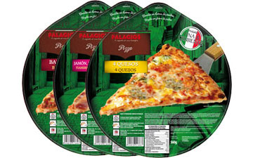 Frozen pizzas family format - 32 cm Generic